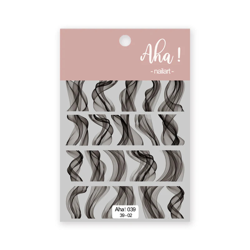Autocollants Pour Ongles Nuage Blanc Mignon, 1 Pièce, Autocollants Ultra Fins Pour Nail Art, Décalcomanies Auto-Adhésives Étoile Lune/Fleur/Nuages, Décalcomanies Kawaii Pour Ongles
