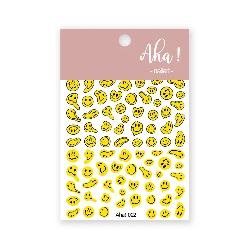 Autocollants Pour Ongles Nuage Blanc Mignon, 1 Pièce, Autocollants Ultra Fins Pour Nail Art, Décalcomanies Auto-Adhésives Étoile Lune/Fleur/Nuages, Décalcomanies Kawaii Pour Ongles