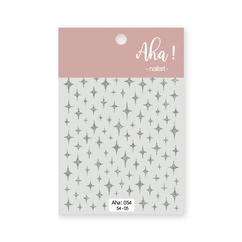 Autocollants Pour Ongles Nuage Blanc Mignon, 1 Pièce, Autocollants Ultra Fins Pour Nail Art, Décalcomanies Auto-Adhésives Étoile Lune/Fleur/Nuages, Décalcomanies Kawaii Pour Ongles