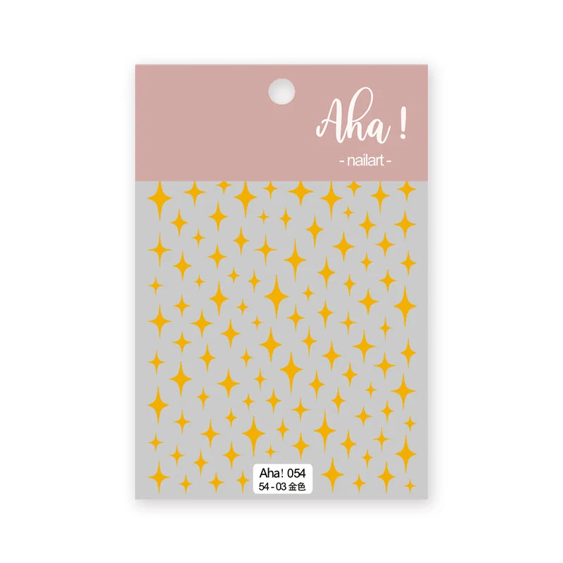 Autocollants Pour Ongles Nuage Blanc Mignon, 1 Pièce, Autocollants Ultra Fins Pour Nail Art, Décalcomanies Auto-Adhésives Étoile Lune/Fleur/Nuages, Décalcomanies Kawaii Pour Ongles
