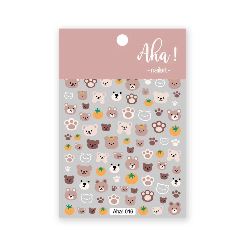 Autocollants Pour Ongles Nuage Blanc Mignon, 1 Pièce, Autocollants Ultra Fins Pour Nail Art, Décalcomanies Auto-Adhésives Étoile Lune/Fleur/Nuages, Décalcomanies Kawaii Pour Ongles