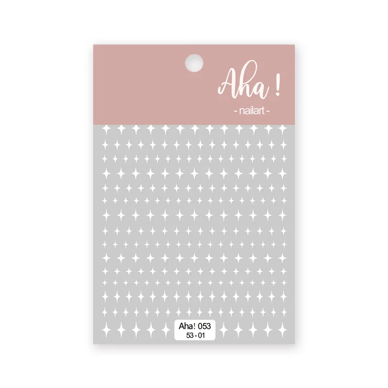 Autocollants Pour Ongles Nuage Blanc Mignon, 1 Pièce, Autocollants Ultra Fins Pour Nail Art, Décalcomanies Auto-Adhésives Étoile Lune/Fleur/Nuages, Décalcomanies Kawaii Pour Ongles