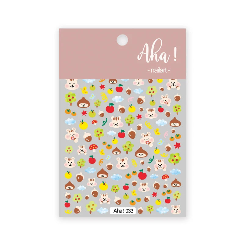 Autocollants Pour Ongles Nuage Blanc Mignon, 1 Pièce, Autocollants Ultra Fins Pour Nail Art, Décalcomanies Auto-Adhésives Étoile Lune/Fleur/Nuages, Décalcomanies Kawaii Pour Ongles