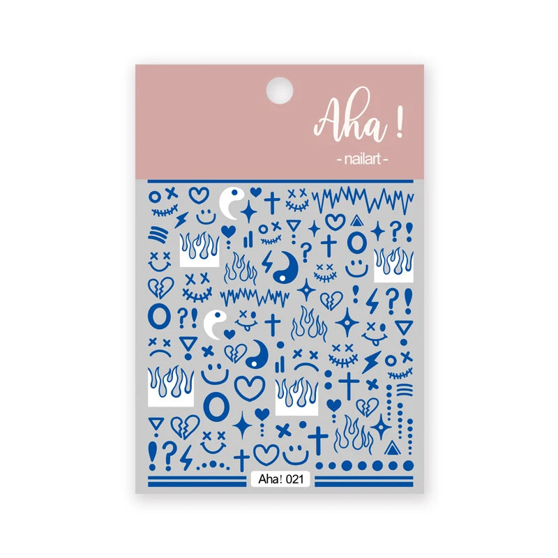 Autocollants Pour Ongles Nuage Blanc Mignon, 1 Pièce, Autocollants Ultra Fins Pour Nail Art, Décalcomanies Auto-Adhésives Étoile Lune/Fleur/Nuages, Décalcomanies Kawaii Pour Ongles