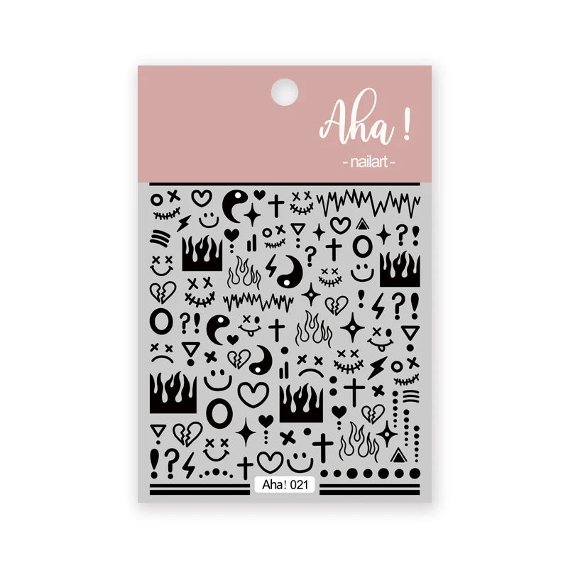 Autocollants Pour Ongles Nuage Blanc Mignon, 1 Pièce, Autocollants Ultra Fins Pour Nail Art, Décalcomanies Auto-Adhésives Étoile Lune/Fleur/Nuages, Décalcomanies Kawaii Pour Ongles